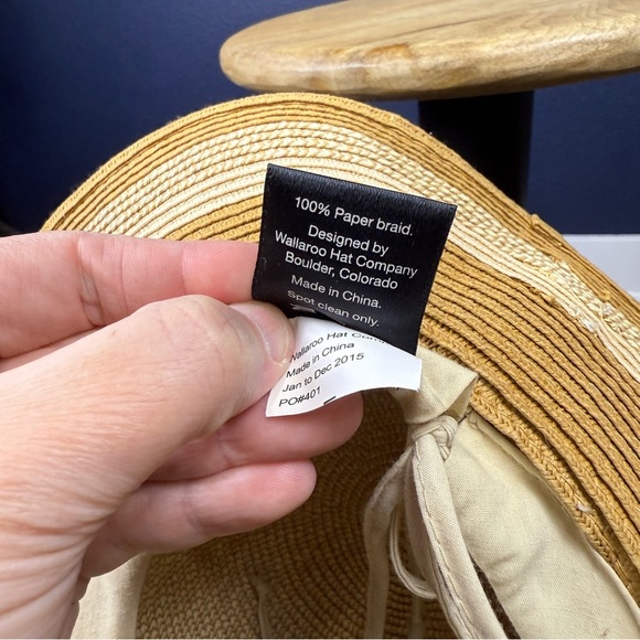 Wallaroo Hat Company Nola Wide Brim Sun Hat - Picture 7 of 9